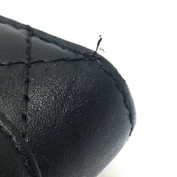 AUTHENTIC CHANEL A26710 Cambon Line organizer Zip Around Long Wallet Black - Picture 7 of 12